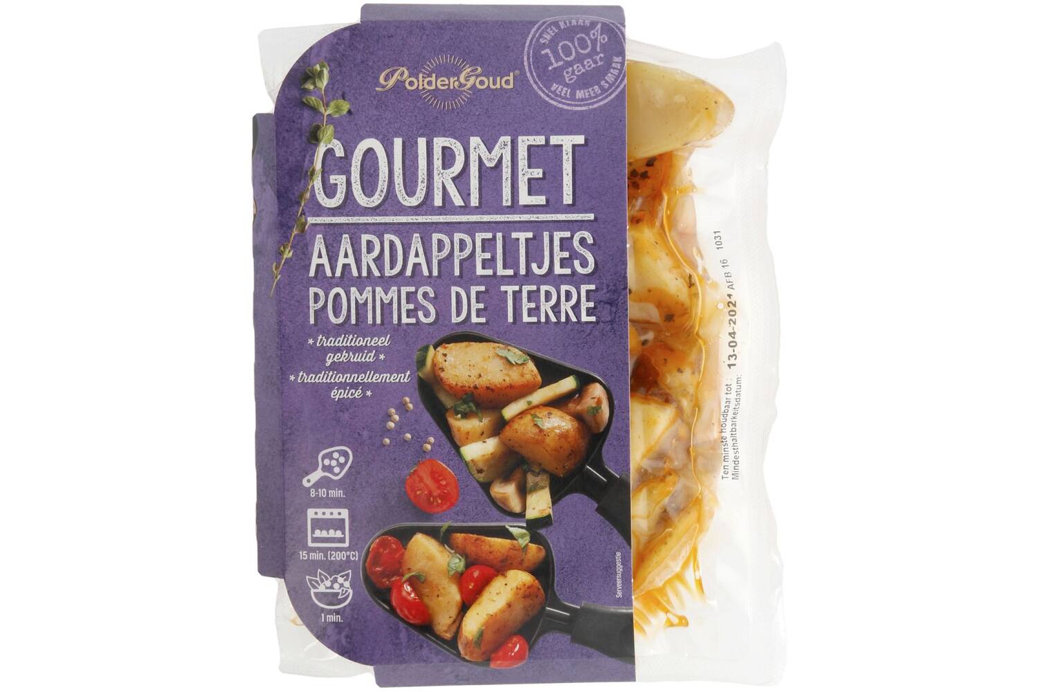 Gourmet aardappeltjes sous-vide 450gr stuk 2